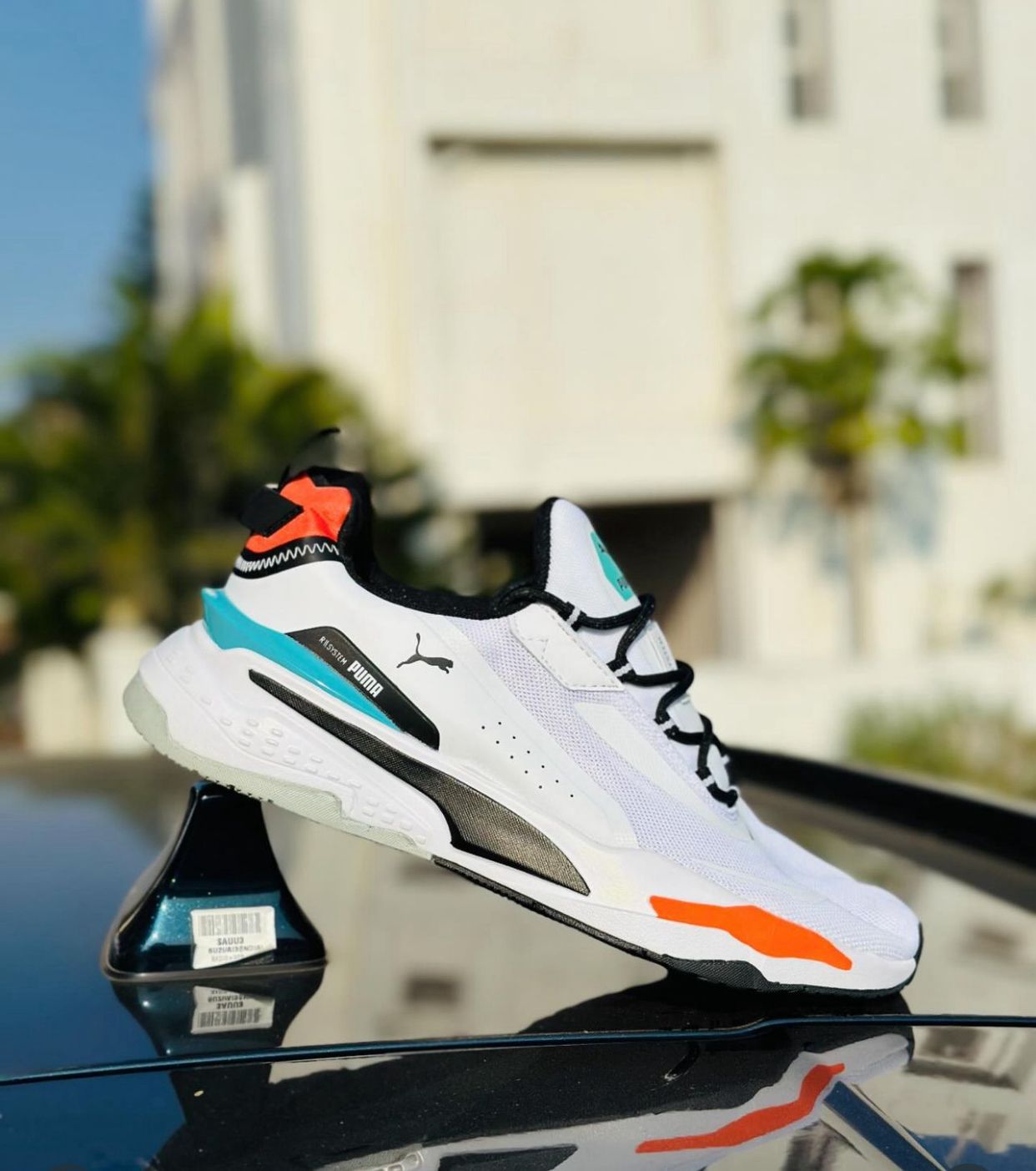 Puma RSX System White Sneakers