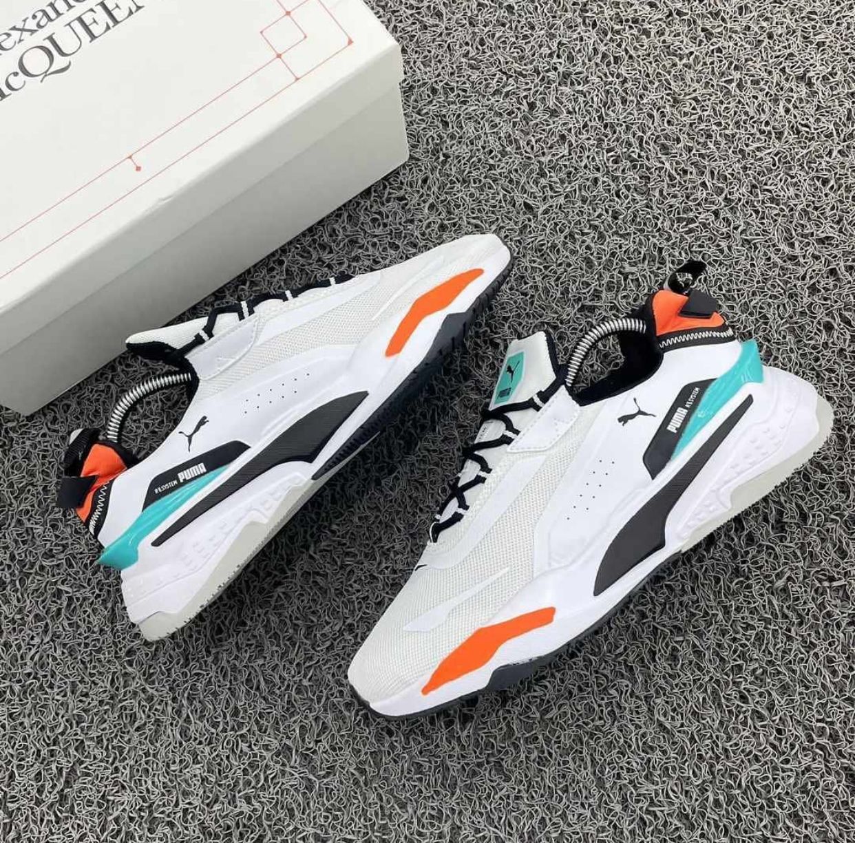 Puma RSX System White Sneakers