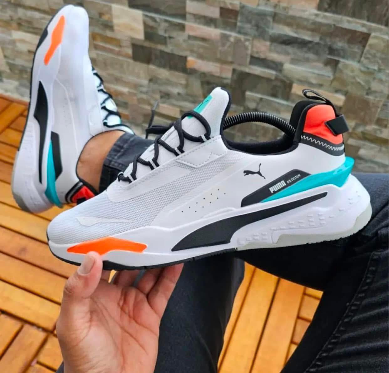 Puma RSX System White Sneakers