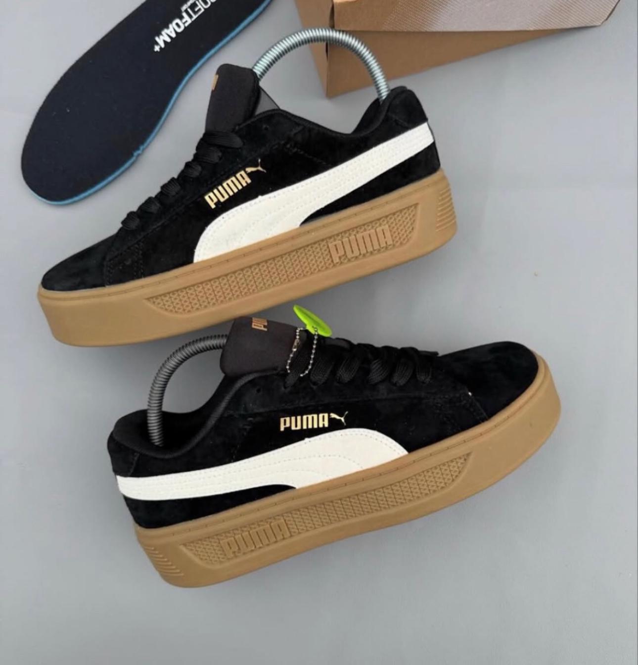 Puma Smash Platform V3 Black Sneakers