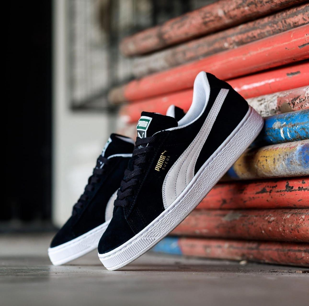 Puma Suede XL Black Sneakers