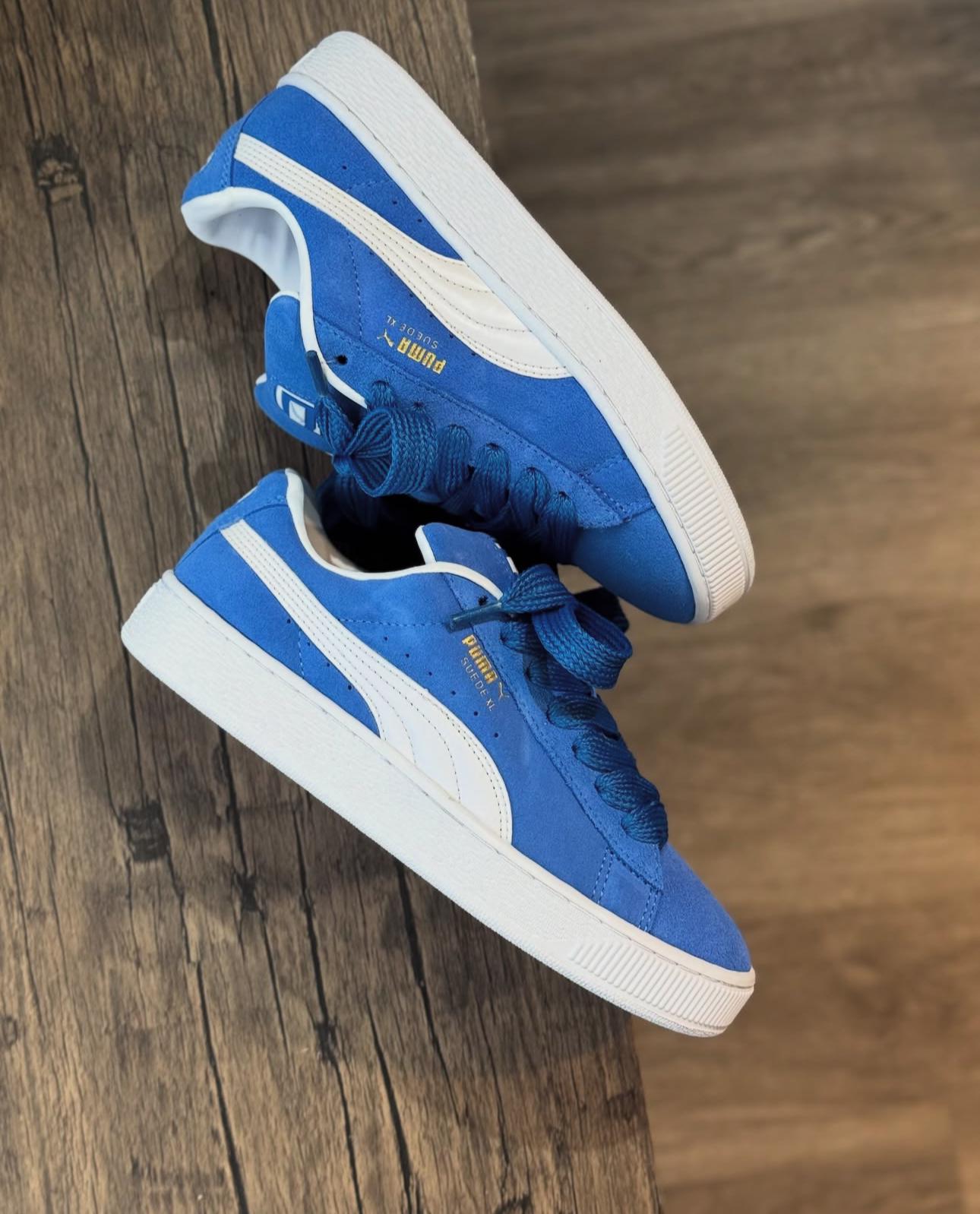 Puma Suede XL Blue Sneakers