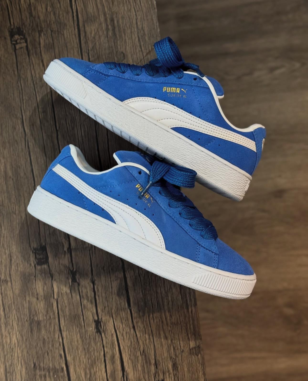 Puma Suede XL Blue Sneakers