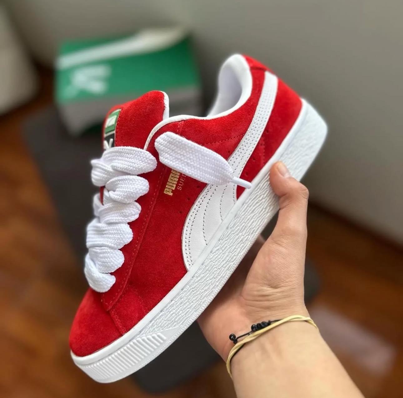 Puma Suede XL Red Sneakers