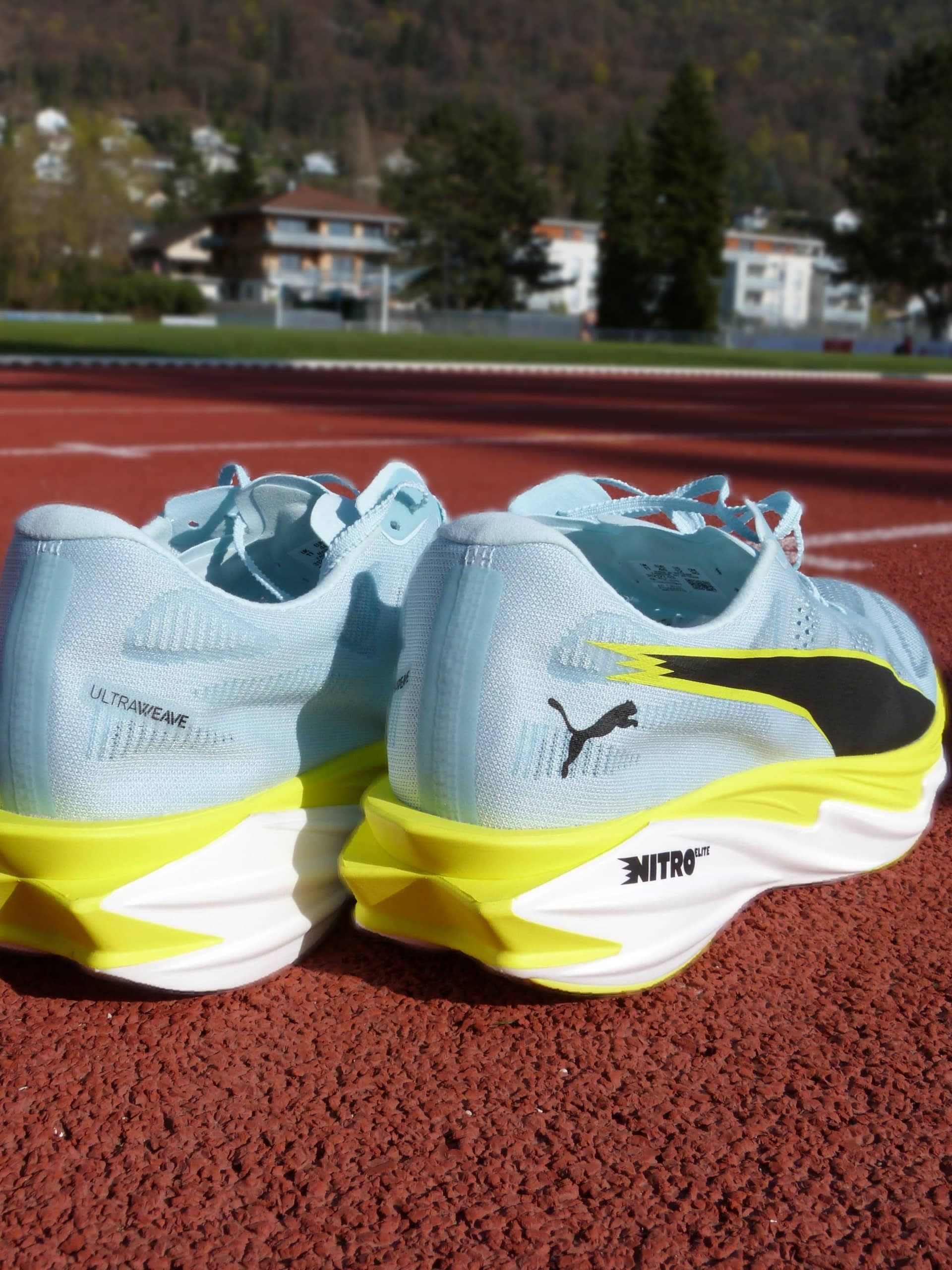 Puma Deviate Nitro Elite 4 Lemon Crush Running Shoes