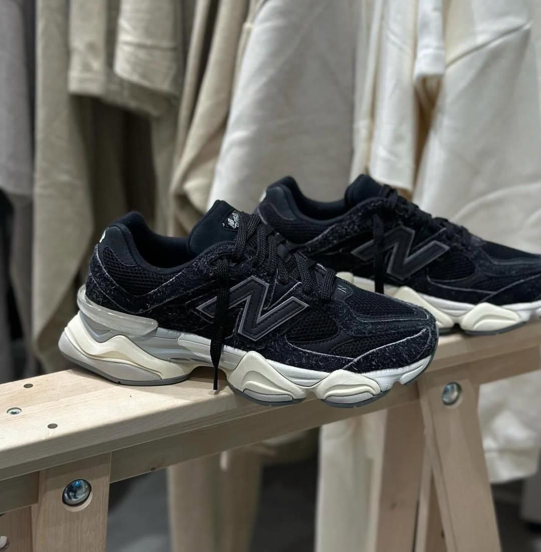 New Balance 9060 Black Sea Salt Sneakers