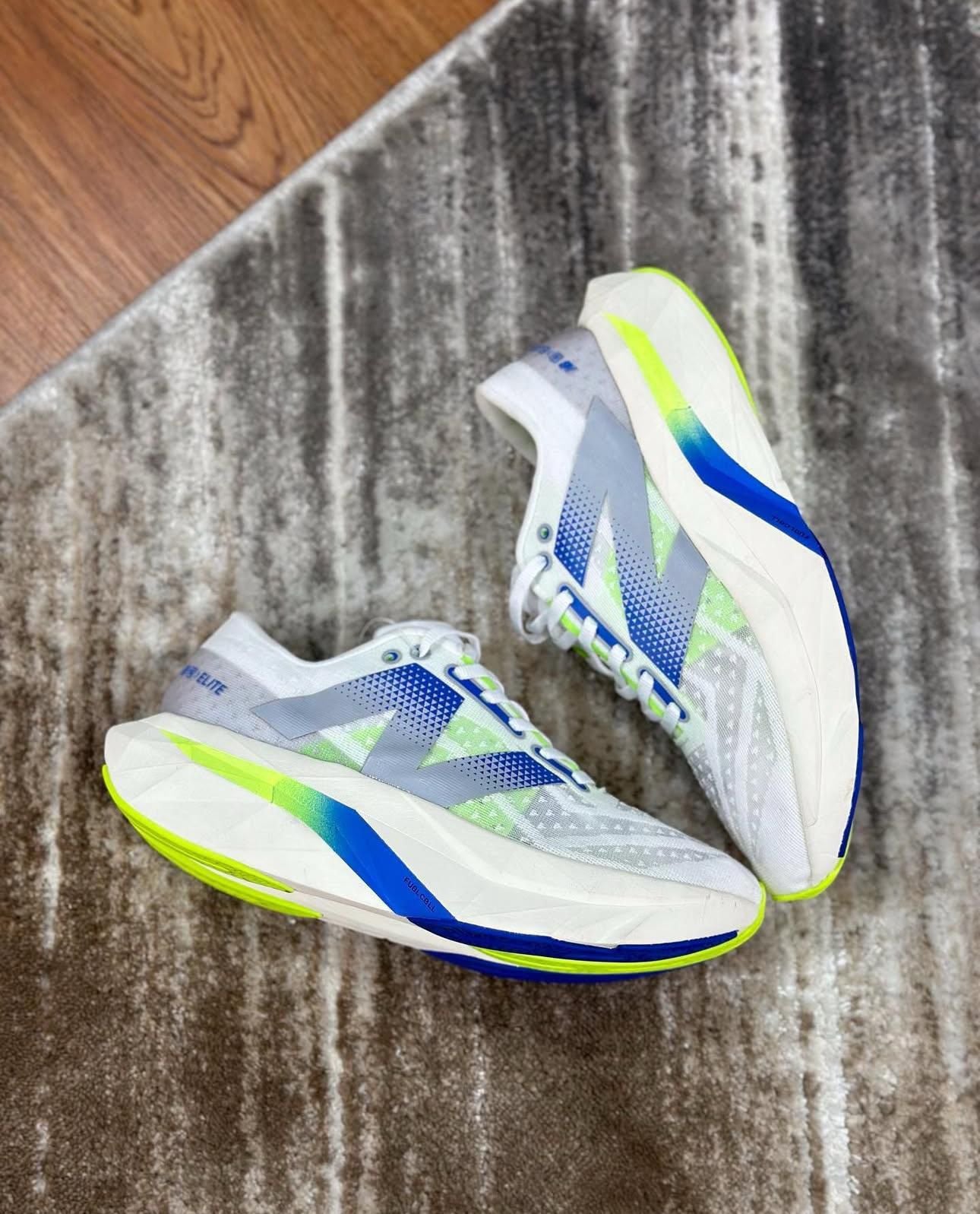 New Balance Fuelcell Sc Elite V4 Lime Glow Running Shoes