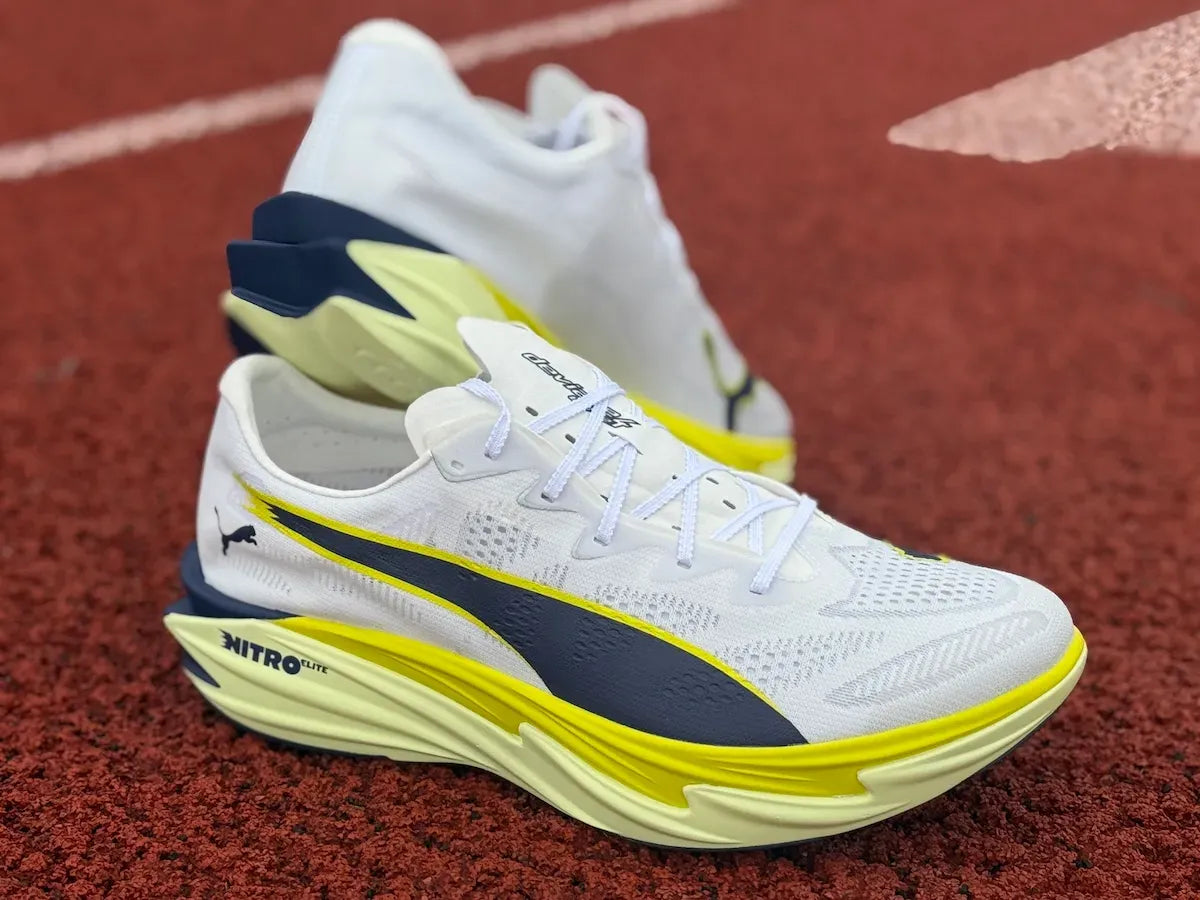 Puma Deviate Nitro Elite 4 Lux Lime Running Shoes