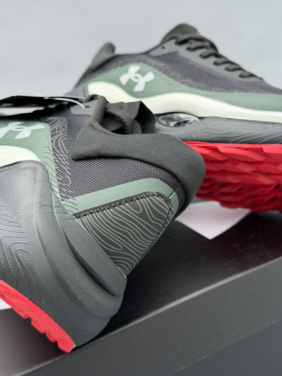 Under Armour UA Infinite Pro Olive Green Running Shoes