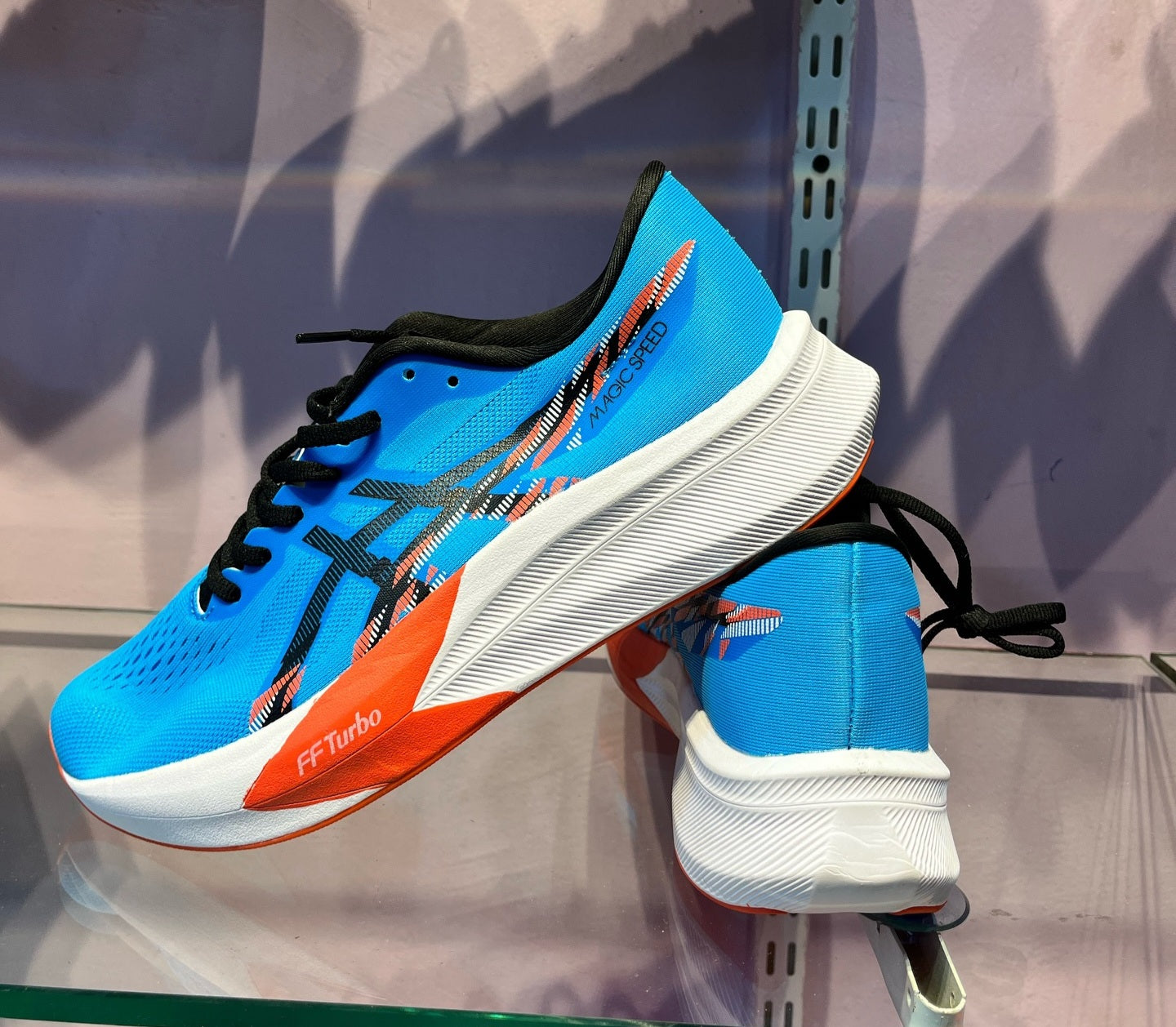 Asics Magic Speed 4 Blue Running Shoes