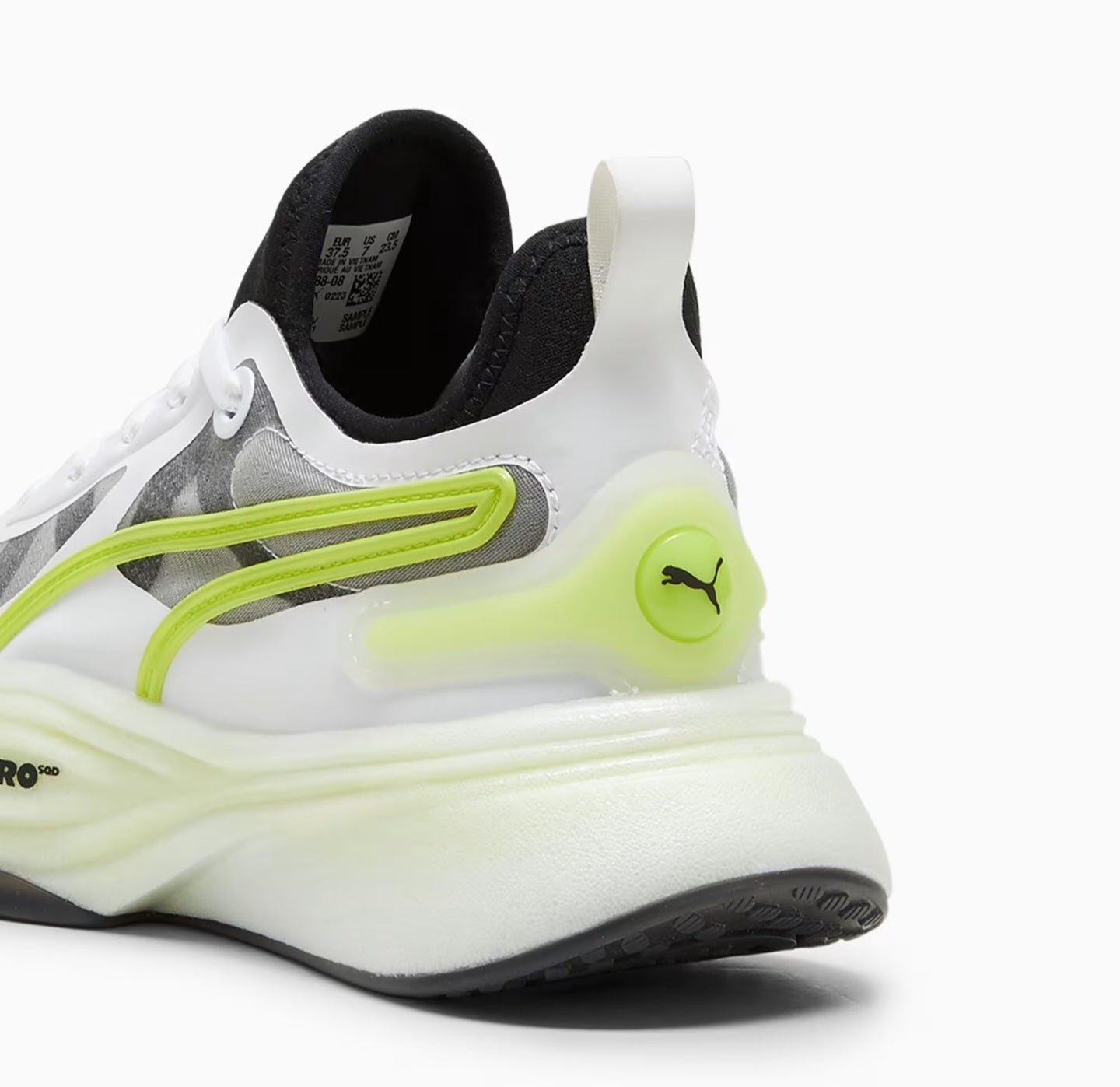 Puma PWR Nitro SQD White Running Shoes