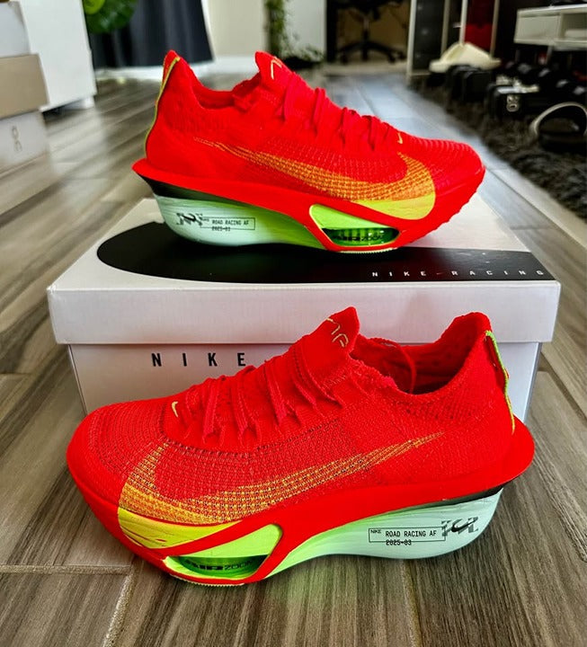 Nike Air Zoom Alphafly 3 GlacierBright Crimson Running Shoes