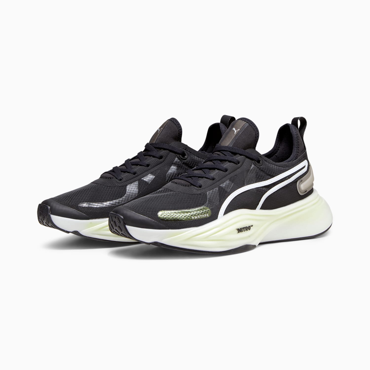 Puma PWR Nitro SQD Black Running Shoes