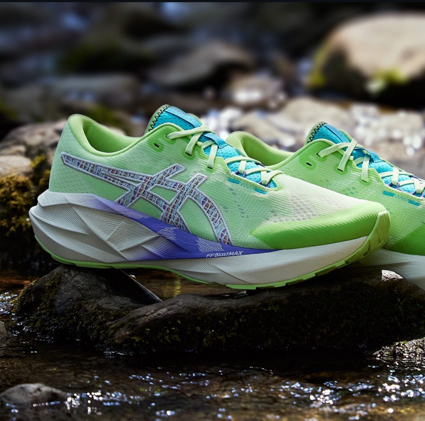 Asics Nova Blast 5 Lime Green Running Shoes