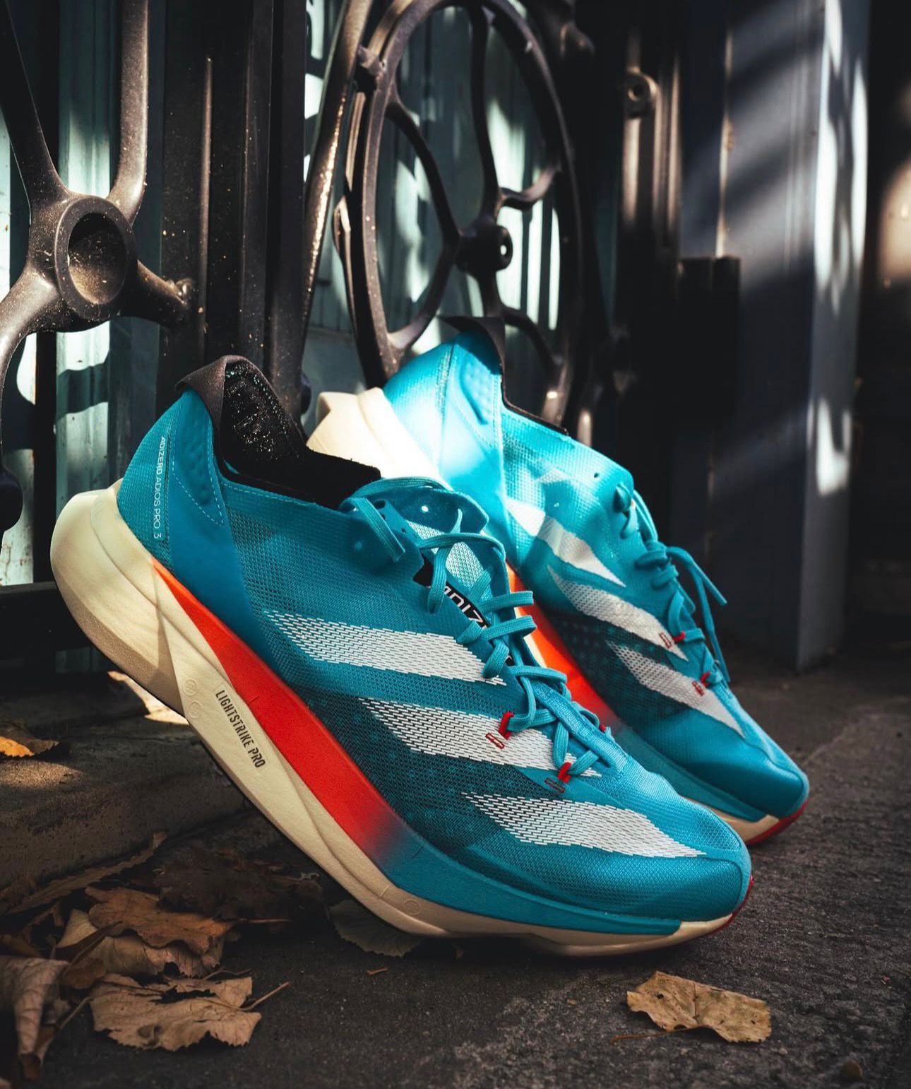 Adidas Adizero Pro 3 Blue Running Shoes
