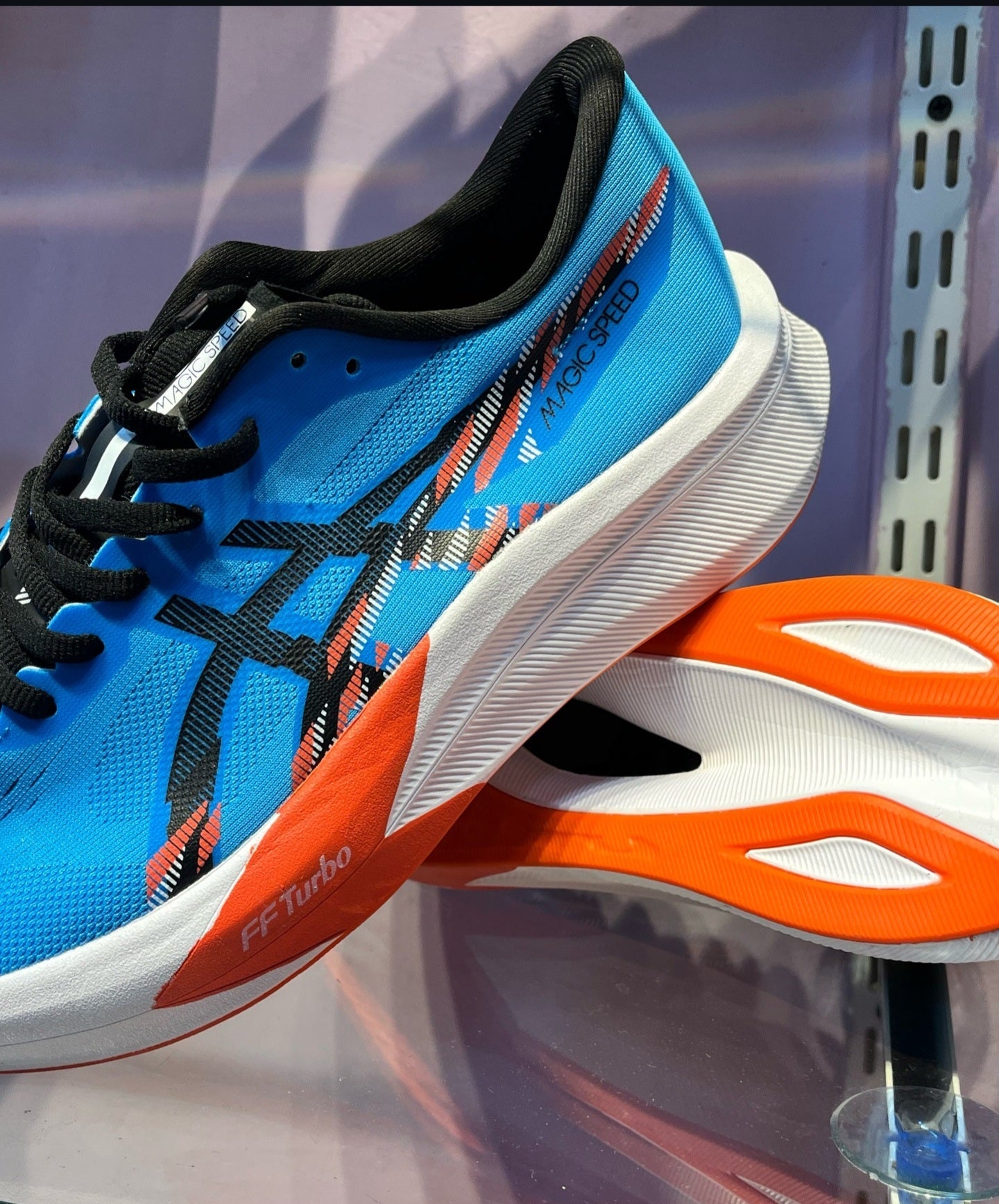 Asics Magic Speed 4 Blue Running Shoes