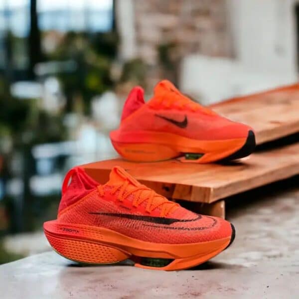 Branded Air Zoom Alphafly Orange Running Shoes