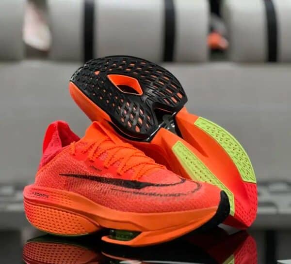 Branded Air Zoom Alphafly Orange Running Shoes
