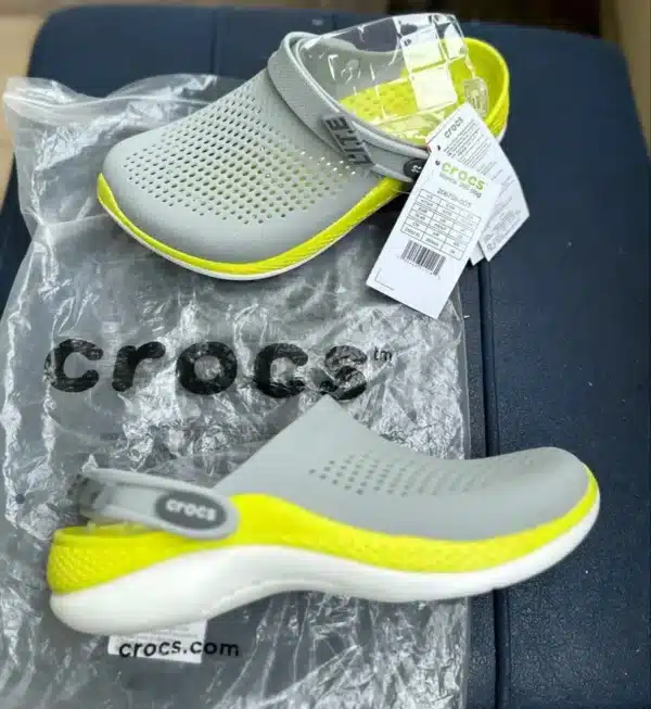 LiteRide 360 Yellow Grey Clogs
