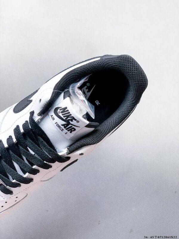 Airforce 1 White Black Sneakers
